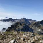 Panorama di vetta verso S con l'Arera sullo sfondo