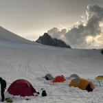 Base camp to Mont Blanc