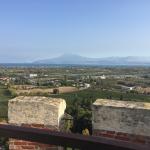 Il lago di Garda con il Mont Baldo