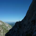 le cordate all'attacco della via