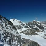 il Bernina e la Biancograt visti dal palù