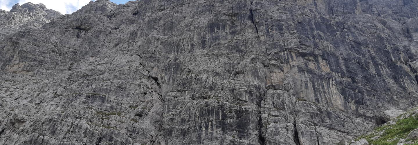 La parete nord dello Zucco Barbisino