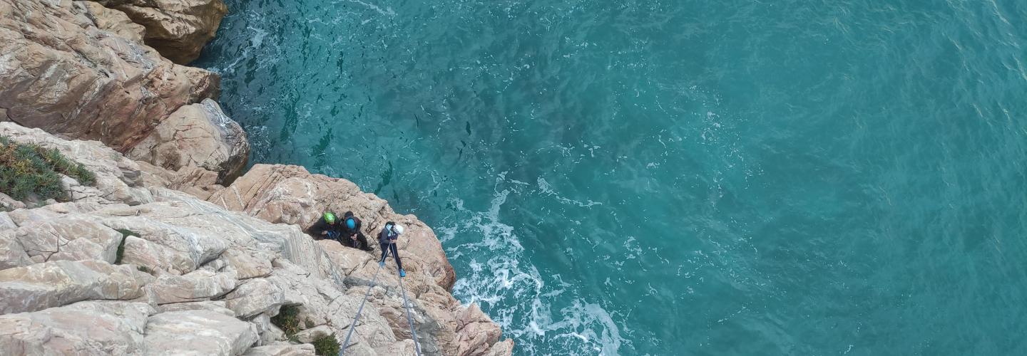 Calata sul traverso di Noli